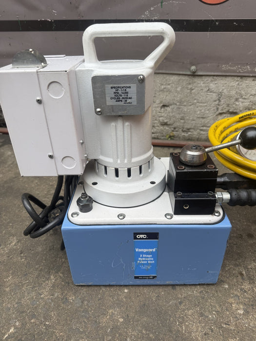 OTC 4064 Vanguard High-Pressure Two-Stage Hydraulic Power Unit, 10,000 PSI. MINT