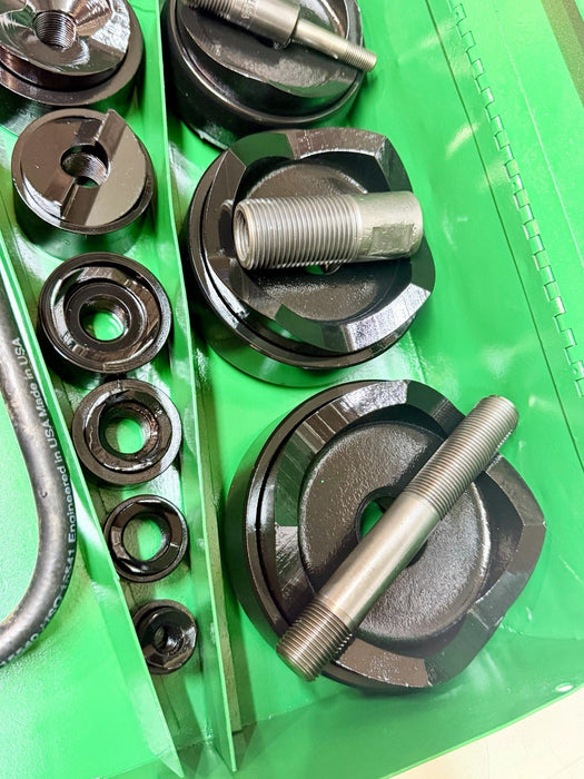 Greenlee 7310SB Slug Buster Knockout Punch Set 1/2 - 4" Conduit Refurbished BG10