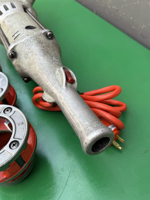 Ridgid 700 Pipe Threader Threading Machine & 12R Die Set 1/2” - 2” Excellent #2