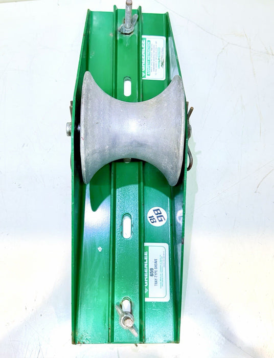 Greenlee 659 22" Tray-Type Cable Pulling Sheave BG18
