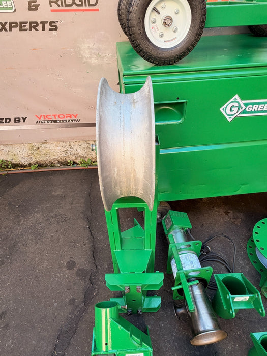 Greenlee 6805 Ultra Tugger Cable Puller Set 8000 lbs - Great Condition