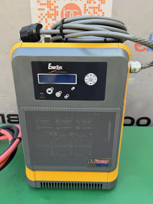 ENERSYS EI3-HL-4Y Enforcer IMPAQ Forklift Battery Charger 480V 3PH + Cables #8