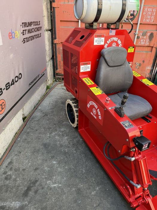 2019 BlastPro BRB-2800 Propane Ride on Floor Scraper 440 Hrs