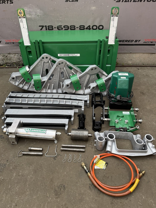 GREENLEE 881CT CAM TRACK Conduit Pipe Bender 2-1/2-4" EMT RIGID IMC, PUMP, TABLE