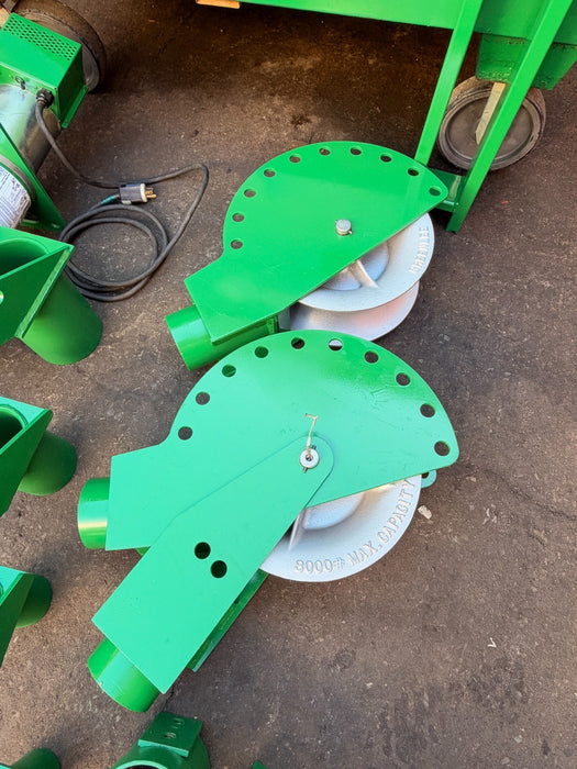 Greenlee 6805 Ultra Tugger Cable Puller Set 8000 lbs - Great Condition