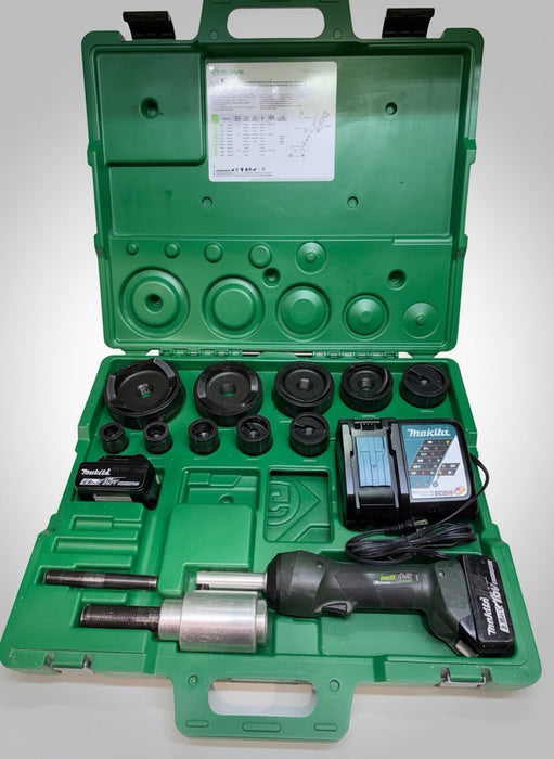GREENLEE LS100X11SB4X INTELLI PUNCH 1/2" - 4" BATTERY POWERED KNOCKOUT PUNCH #11