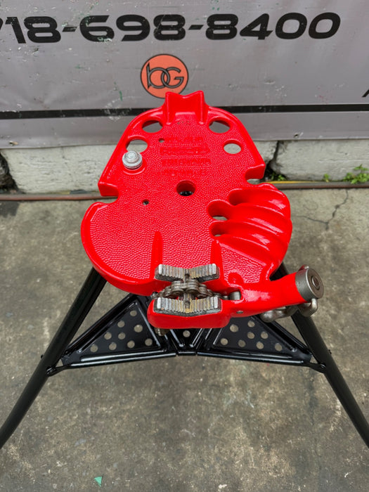 RIDGID 450 Tripod Vise Stand Portable Pipe Work Station Plumbing Heavy Duty #2