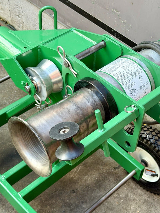 Greenlee 6800 Ultra Tugger 8000 lb. Cable Puller + Accessories Excellent!!!