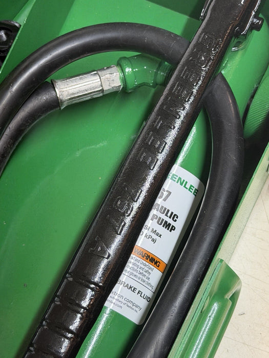 Greenlee 7310SB Slug Buster Knockout Punch Set 1/2 “- 4" Conduit Refurbished BG8