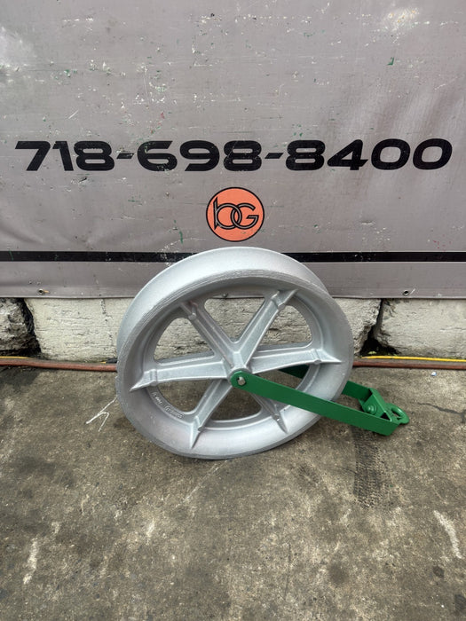 Greenlee 24 inch  4000lbs  Sheave Cable Puller  Tugger.  Works Fine. 6/10 #4