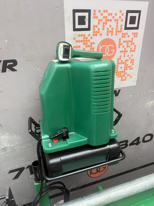 Greenlee 881CT Hydraulic  Bender 2.5-4” Rigid EMT 980 Pump Mobile Table "MINT"