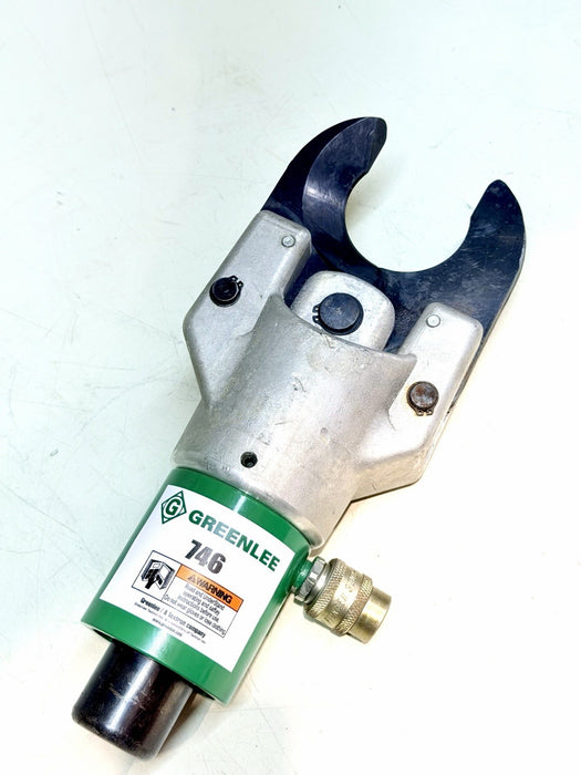 Greenlee 751-M2 Hydraulic Cable Cutter w/ 746 Greenlee Hydraulic Ram Tested BG9