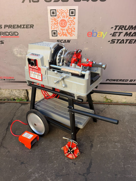 2024  RIDGID 535 V3 Pipe Threading Machine w/ Universal Cart & 811A Dies ET4