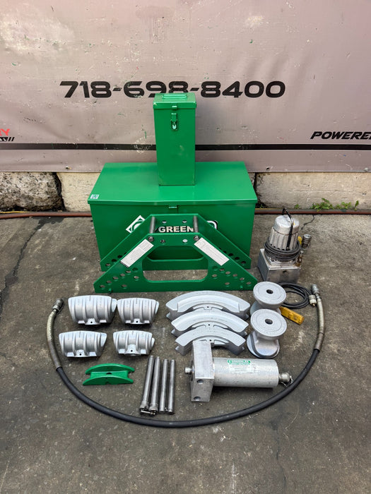Greenlee 777 Hydraulic Pipe Conduit Bender 1-1/4" to 4" Rigid Electric Pump
