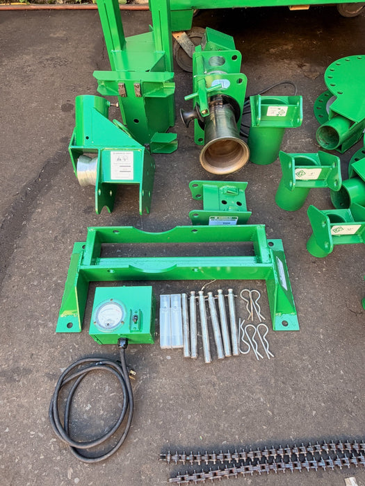 Greenlee 6805 Ultra Tugger Cable Puller Set 8000 lbs - Great Condition