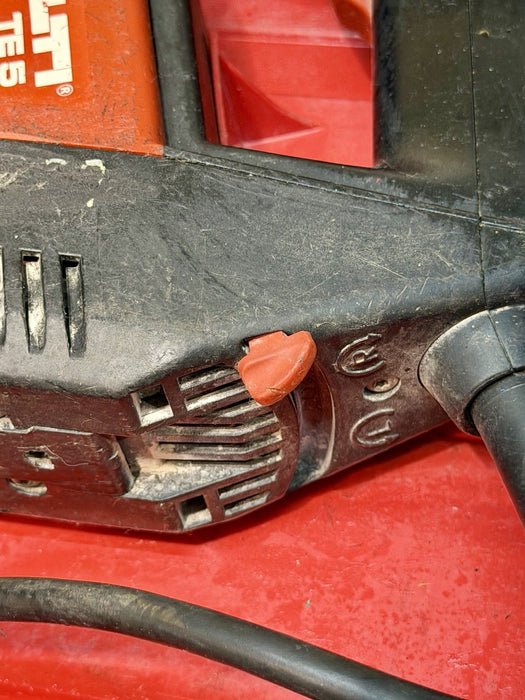 Hilti TE 5 Corded Rotary Hammer Drill 115V  w/ Side Handle & Case