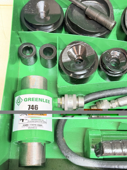 Greenlee 7310SB Slug Buster KO Knockout Punch Set 1/2" - 4" ,767 Pump & Box BG19