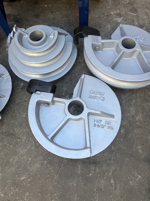 Current Tools 77 Electric Bender 1/2 -2 inch. Rigid and EMT Shoes. Great Shape.