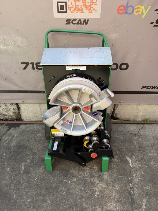Greenlee 555 SBC Speed Bender 1/2 to 2” EMT IMC Rigid Bender.  Great Unit.