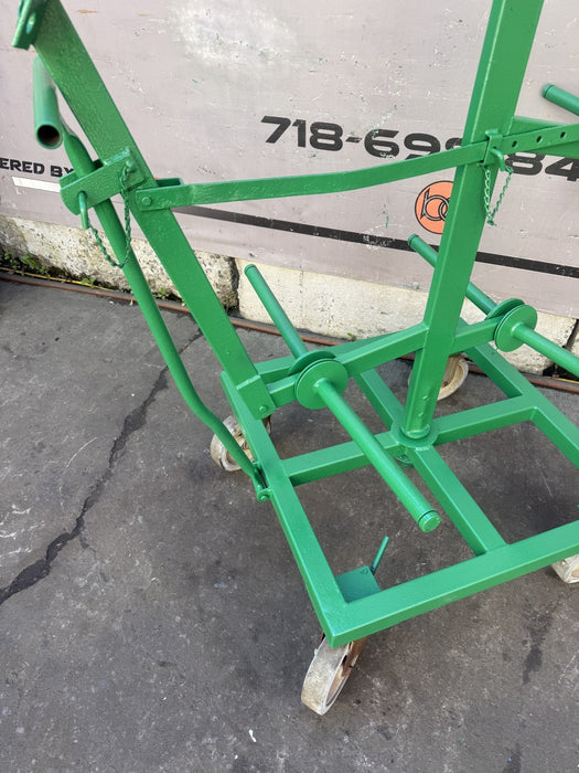 GREENLEE 910 9 SPOOL WIRE DISPENSER ASSEMBLY CART #6