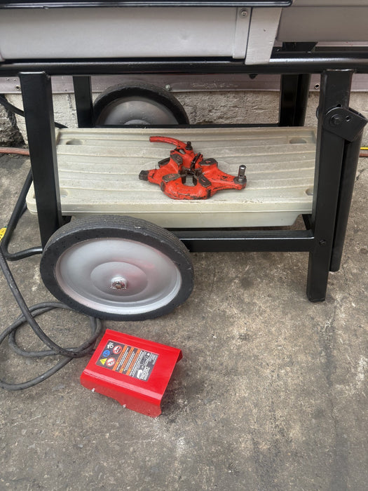 RIDGID 1224 Pipe Threading Machine 1/2” - 4” w/ 2 Die Heads. Best on Ebay.
