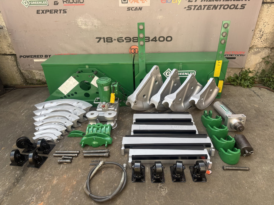 Greenlee 885 Hydraulic Pipe Bender 1-1/4 to 5 Rigid IMC and 885TE 2-1/2-4” EMT