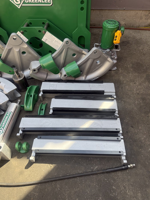 GREENLEE 885 884 Hydraulic Rigid 1 1/4 to 4 and EMT  2 1/2 to 4 Bender. 881