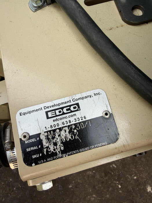 Edco CPM-8 Concrete Scarifier Grinder Electric Motor Works Fine Mint Shape 220V