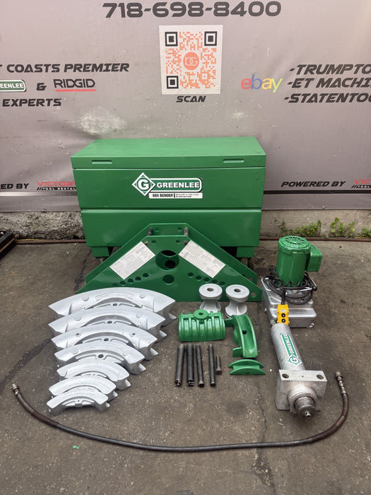 Greenlee 885 Hydraulic Pipe Bender 1-1/4”-5” Rigid GREAT SHAPE 8/11/26 #3
