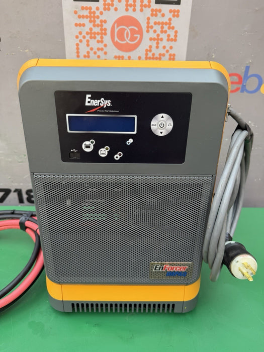 ENERSYS EI3-HL-4Y Enforcer IMPAQ Forklift Battery Charger 480V 3PH + Cables #19