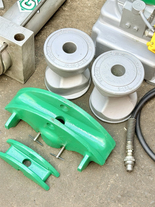 Greenlee 884 Hydraulic Bender 1-1/2 to 4" Rigid Pipe, Hyd. Pump, Warranty!