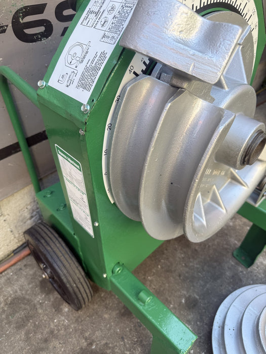 Greenlee 555 Conduit Pipe Bender 1/2"-2" RIGID & IMC   Works Great.  6/3