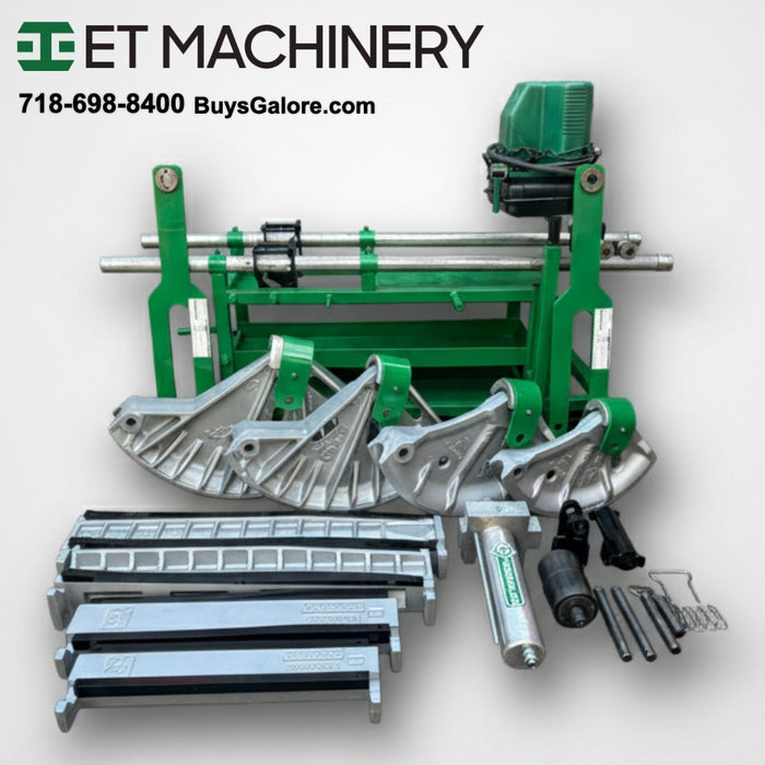 Greenlee 881ct Hydraulic Bender Set Mobile Cart 980 Pump 2.5"-4" Conduit