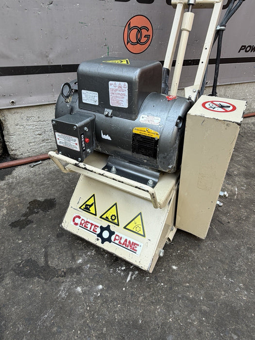 Edco CPM-8 Concrete Scarifier Grinder Electric Motor Works Fine Mint Shape 220V