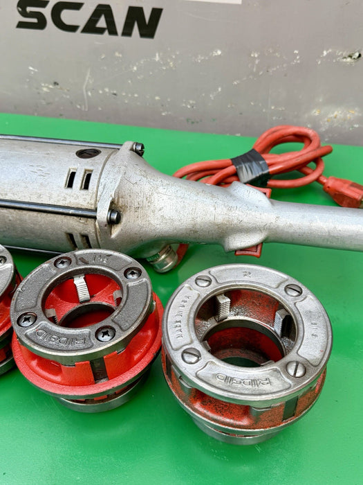 Ridgid 700 Pipe Threader Threading Machine & 12R Die Set 1/2” - 2” Excellent #1