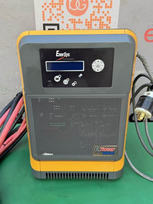 ENERSYS EI3-HL-4Y Enforcer IMPAQ Forklift Battery Charger 480V 3PH + Cables #5