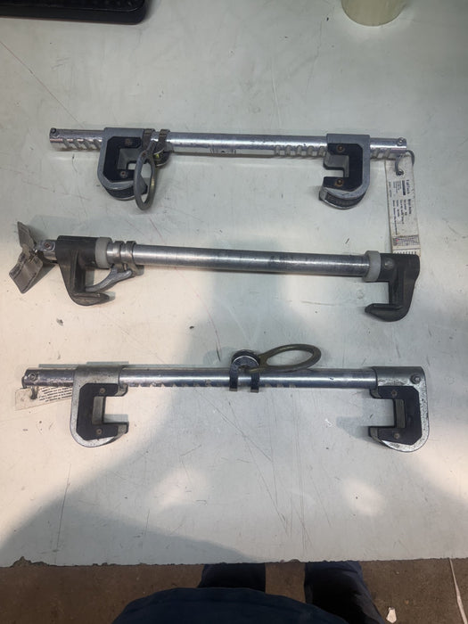 Falltech 7530 Beam Anchors Nice Shape.  Set of 3.