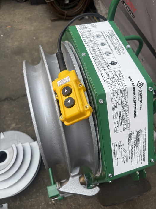 Greenlee 555 Conduit Pipe Bender 1/2"-2" RIGID & IMC. Works Great. 7/13/26 #1