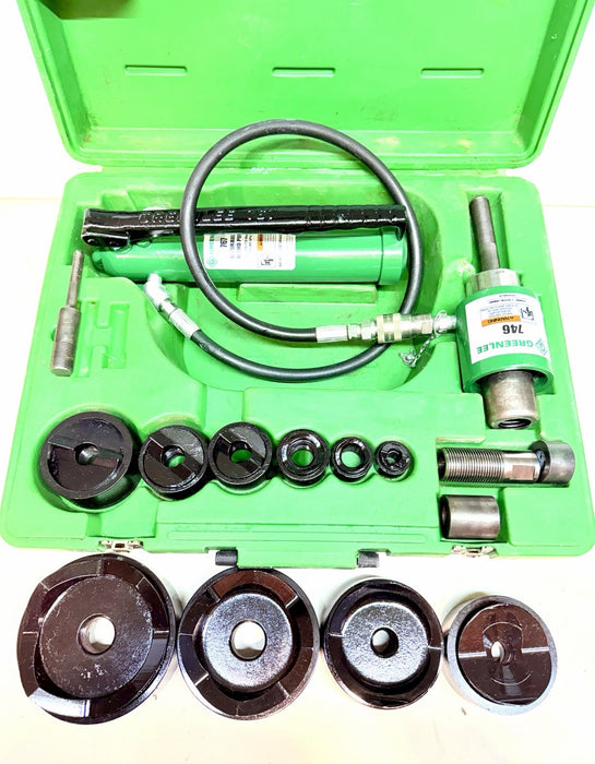 Greenlee 7310SB Slug Buster KO Knockout Punch Set 1/2" - 4" ,767 Pump & Box BG18