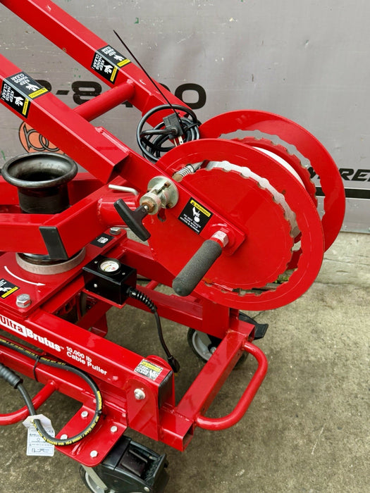 GARDNER BENDER CP10K ULTRA  TUGGER BRUTUS 10,000 CABLE PULLER, HYDRAULIC ASSIST