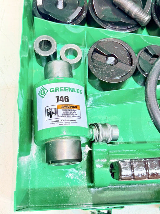 Greenlee 7310SB Slug Buster KO Knockout Punch Set 1/2" - 4" ,767 Pump & Box BG15