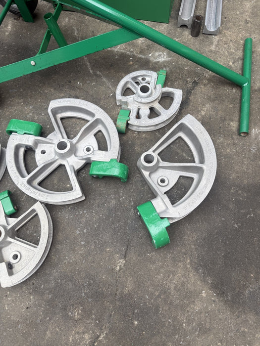 Greenlee 1818 Mechanical Pipe Bender 1/2"-2" RIGID EMT Conduit Chicago 5 Shoes