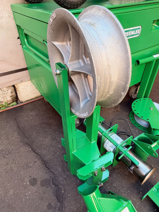 Greenlee 6805 Ultra Tugger Cable Puller Set 8000 lbs - Great Condition