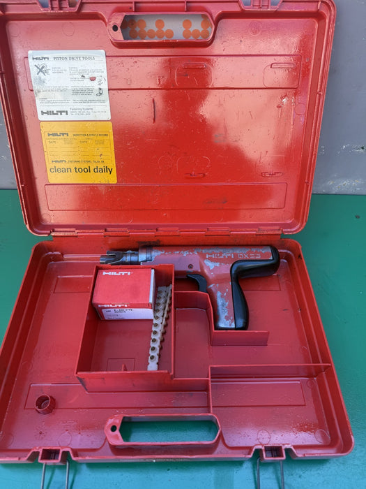 HILTI DX 35 Powdered Actuated Concrete Nail Stud Gun Works #7