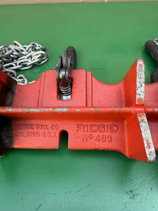 RIDGID 463 Elbow Pipe Welding Vise 2-1/2" - 8"