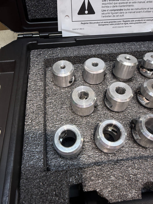 Greenlee GTS-THXH Al Bushing Kit for THHN/XHHN #6-750 MCM Aluminum Conductor
