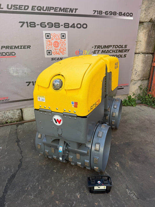 2019 Wacker Neuson RTSC3 Remote-Controlled Trench Roller| Raptor Lined | 400 HRS