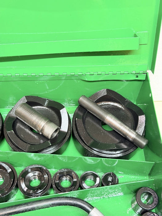 Greenlee 7310SB Slug Buster KO Knockout Punch Set 1/2" - 4" ,767 Pump & Box BG16