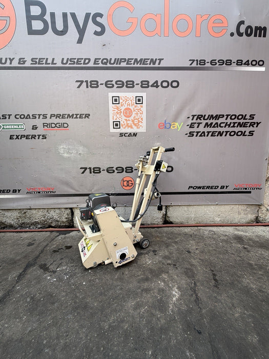 Edco CPM-8 Concrete Scarifier Grinder Electric Motor Works Fine Mint Shape 220V