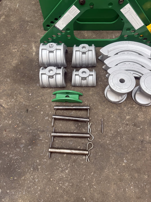 Greenlee 777  Hydraulic Conduit Pipe Bender  1-1/4" to 4" Rigid GB Enerpac Pump.